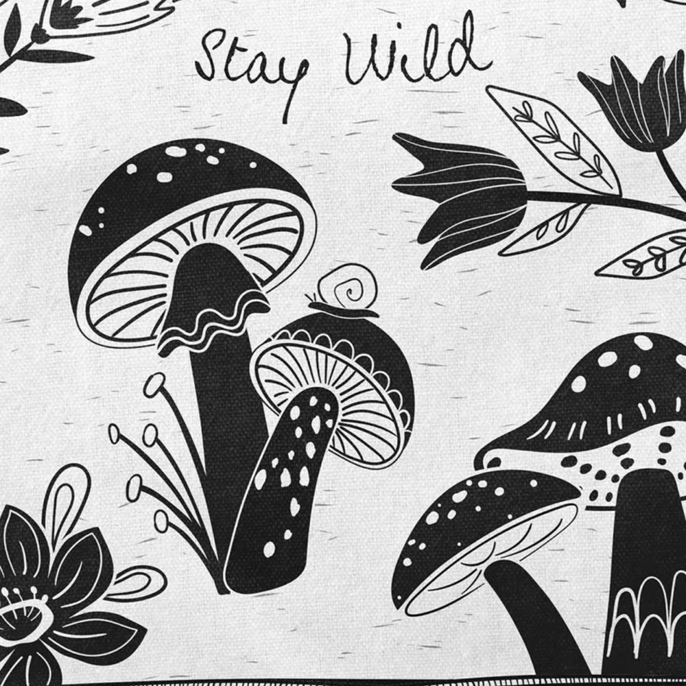 Mushroom Print Tea Towel, NWT, For Bundles Only